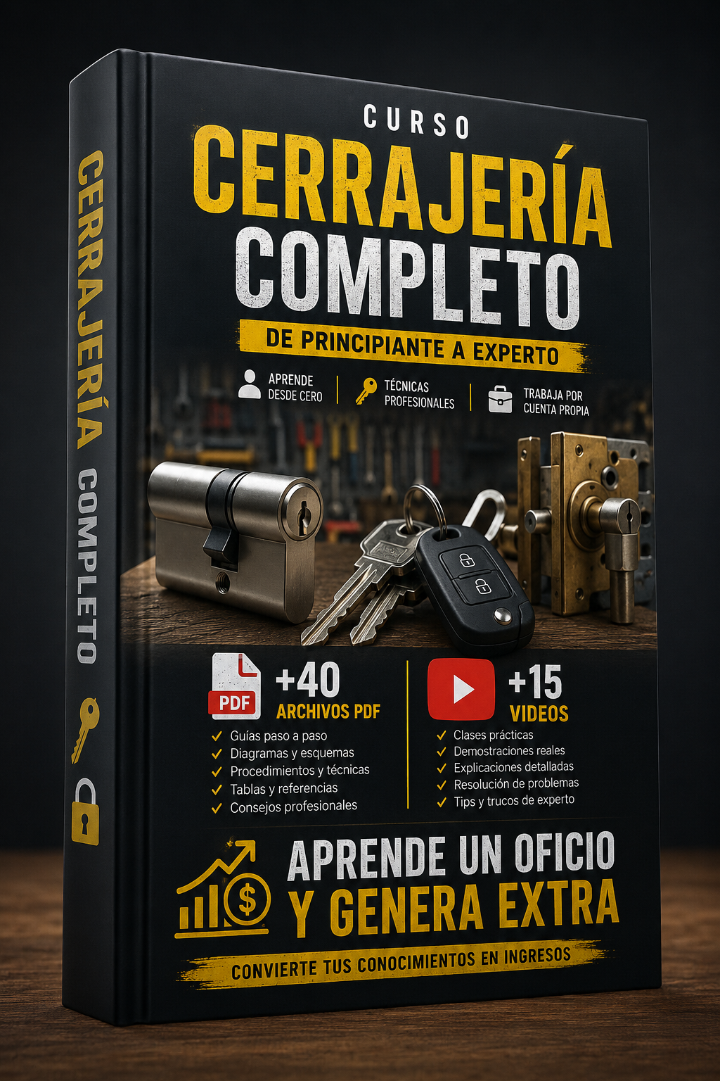 CURSO DE CERRAJERIA:GENERA INGRESOS EXTRA