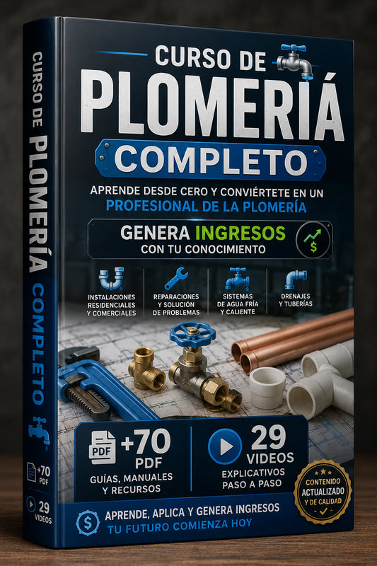 CURSO DE PLOMERIA:GENERA INGRESOS EXTRA