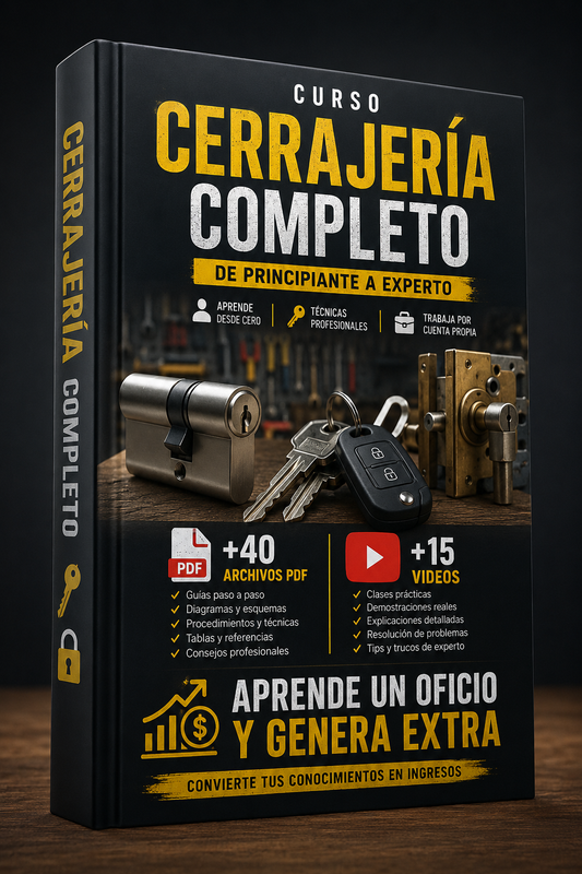 CURSO DE CERRAJERIA:GENERA INGRESOS EXTRA